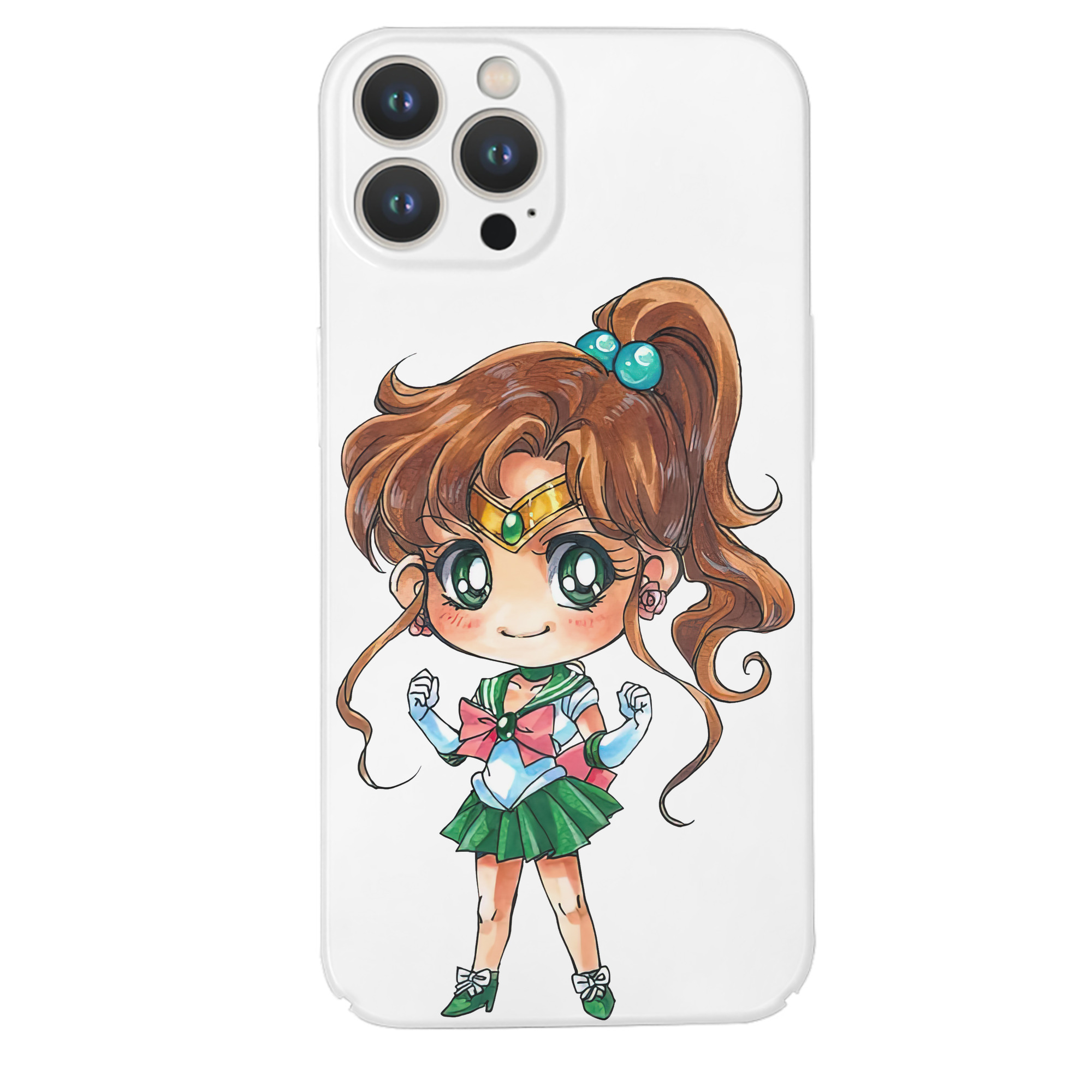 （画像用） 美少女戦士セーラームーン 木野 まこと きの まこと Sailor Moon Kino Makoto （セーラージュピター；Sailor Jupiter） 【iPhone 14シリーズ対応】ハードケース